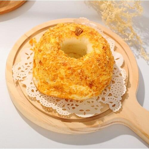 1 Pcs Wooden Pizza Paddle Cheese Serving Tray Plate Cutting Chopping Board Round Home Accessories