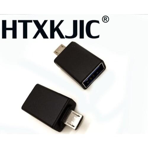 100pcsUSB 3.0 OTG 5pin F/M Charger Adapter Converter USB Male to Female Micro USB Adapter Power Bank Cable Imprimante Usb Gadge