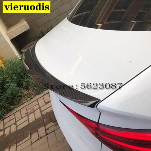 A3 S3 8V Carbon Fiber Rear Trunk Lip Spoiler Wing For Audi A3 S3 8V Sedan 2014-2015 V Style