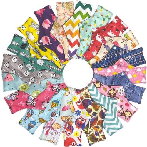 Bamboo Charcoal Fleece Inner Cloth Menstrual Pads For Regular Flow, Reusable Waterproof Menstrual Cloth Sanitary Pad 25*18CM