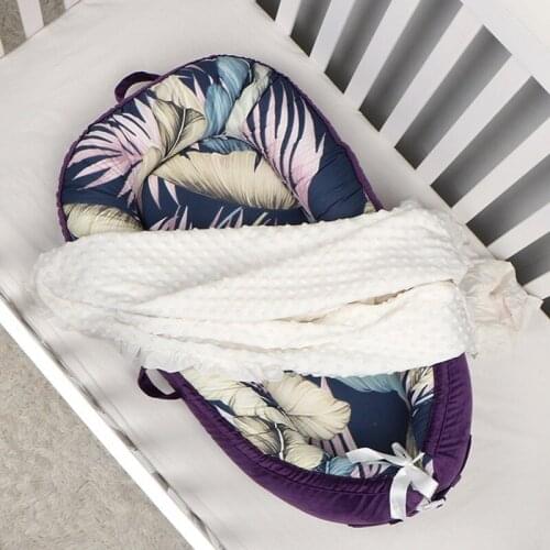 Baby Cribs Household Infant Deep Sleep Bionic Uterus Bed Portable Toddler Cot Removable and Washable Soft Comfortable