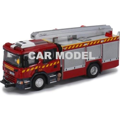 1:76 scale Alloy Toy Vehicles Scania fire engine Car Model Of Childrens Toy Car Original Authorized Authentic Kids Toys