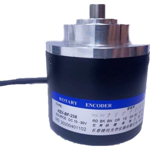 Using ASIC photoelectric device high reliability strong anti-interference HZX-BF-256B absolute rotary encoder IP55