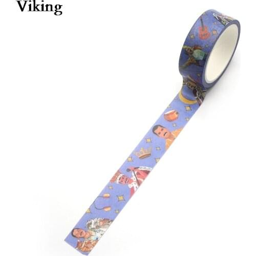 20pcs/set 15mmX5m Cool Washi Tape Masking Tape Adhesive Tapes Stickers Decorative Scrapbooking Stickers G0158