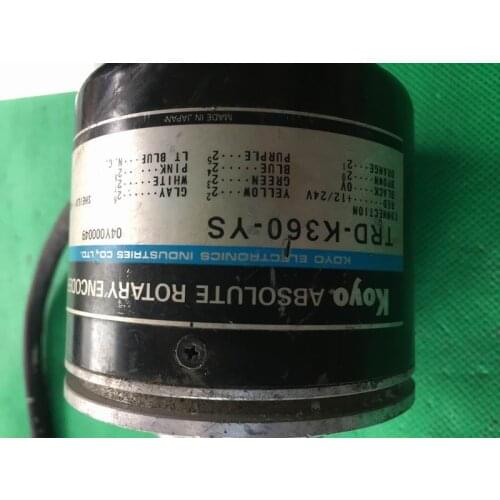 Encoder TRD-K360-YS , used in good condition . 80% appearance new , good working , free shipping