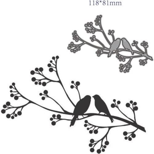 Metal cutting dies cut die mold Animal bird decoration Scrapbook paper craft knife mould blade punch stencils dies