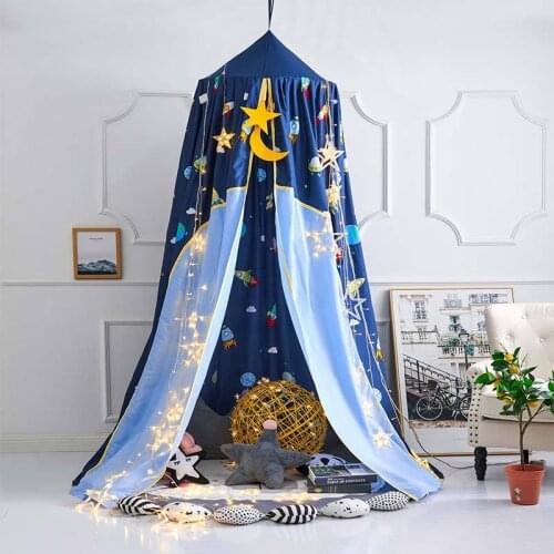 Mosquito Net for Baby Bed Curtain Crib Netting Baby Tent Cotton Hanging Canopy Dome Baby Mosquito Net Children Room Decoration