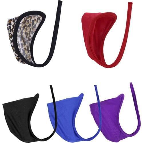 Men C-string Thong Invisible Underwear Planty Men Gay Tangas Hombre Underpants String Pouch Mini C-string Thong Bikini Briefs