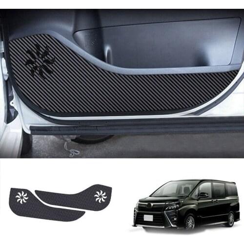 2Pcs Car Door Anti-Kick Pads Car Door Anti-Scratch Pads Door Anti-Kick Protective Cover For Toyota Voxy 2017-2021