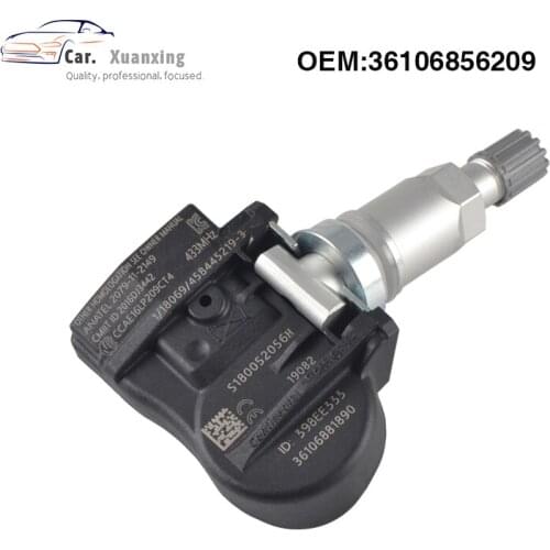 OEM 36106856209 Tire Pressure Sensor Monitoring System 433Mhz TPMS SENSOR 36106881890 36106855539 for BMW X1 X2 X5 X6