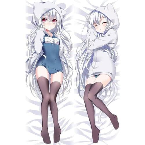 Characters New Japanese Anime Nekomimipa-ka-sukumizu Throw Otaku Dakimakura Gifts Bedding Hugging Body Pillow Case 150x50 CM