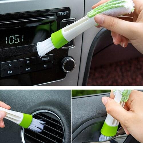 Car Air Outlet Vent Brush Interior Accessories for Volvo S40 S60 S80 XC60 XC90 V40 V60 C30 XC70 V70