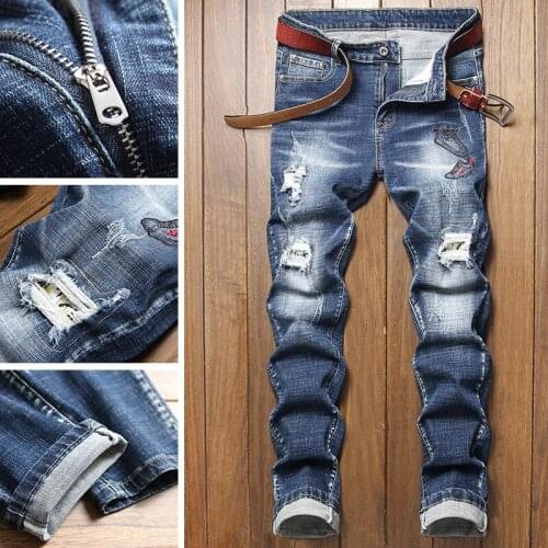 Ripped Jeans For Men Shuzumiao China