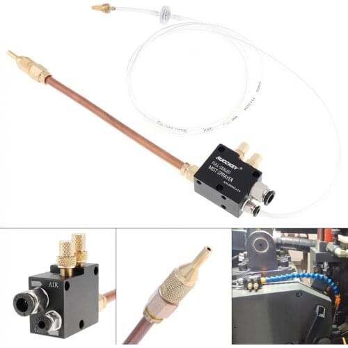 Precision Mist Coolant Lubrication Spray System with Check Valve for Metal Cutting Engraving Cooling Machine / CNC Lathe