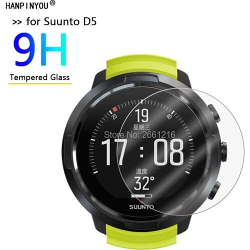For Suunto D5 HD Clear Tempered Glass 9H 2.5D Premium Screen Protector Film For SuuntoD5 Sports Smart Watch