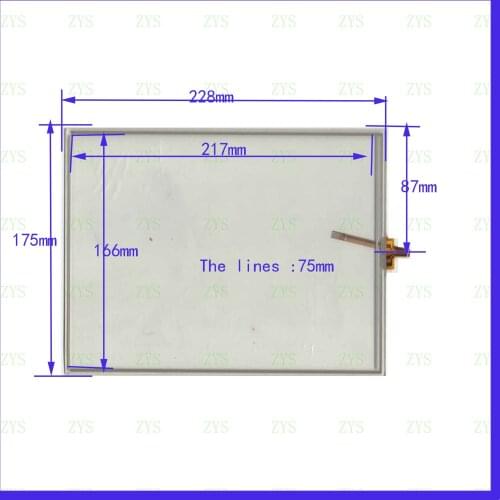 ZhiYuSun 228mm*175mm GP-104R-4K-NB05R 10.4inch 4-wire resistive touch panel for Car DVD,228*175 GP104R4KNB05R