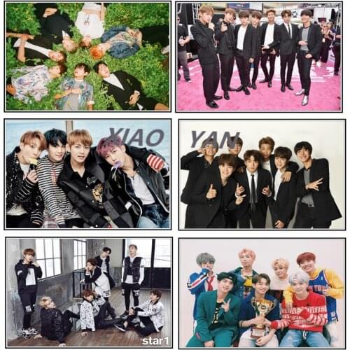 Diamond Painting Kpop Youth League Poster 5D DIY Full Diamond Embroidery Cross Stitch Kits Home Decoration