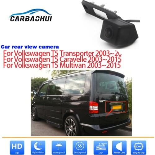Car Rear View Camera For Volkswagen T5 Transporter/Caravelle/Multivan 2003-2015 CCD full HD Night Vision Waterproof high quality