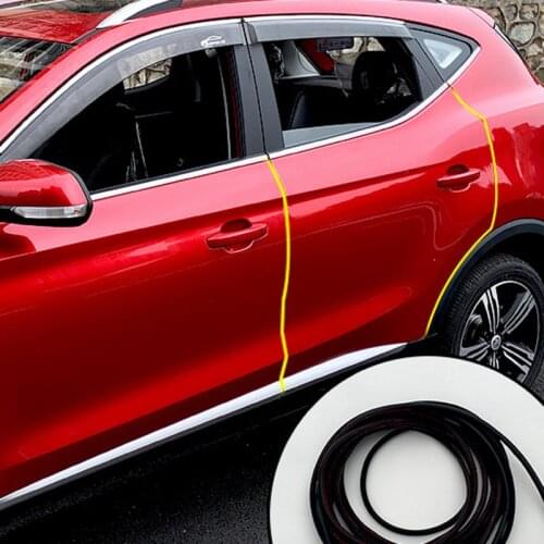 BXESCP 5M/pack Door strips Car Corner Bumper Door Crash Bar For Citroen C-Quatre C-Triomphe Picasso C1 C2 C3 C4 C4L C5 Elysee/DS