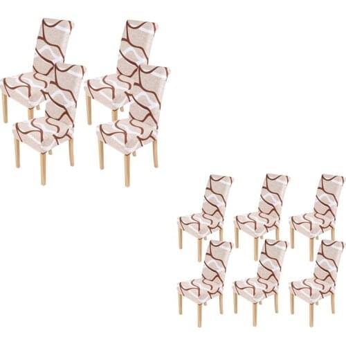 Chair Covers,Stretch Removable Washable Kitchen Chair Covers Protector for Dining Room,Hotel