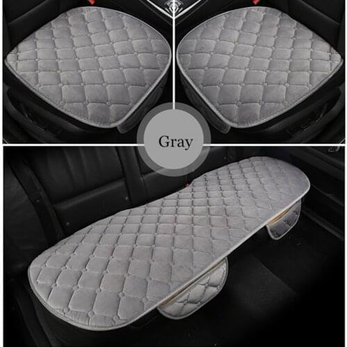 Car Seat Cover Protector Mat Auto Front Seat Cushion Back Seat Covers Non-slip Keep Warm atuo accessiores Fit Most Vehicles