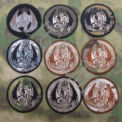 DEVGRU NSWDG SEALTEAM3 ST-3A dark angel morale tactical military Embroidery patch Badges