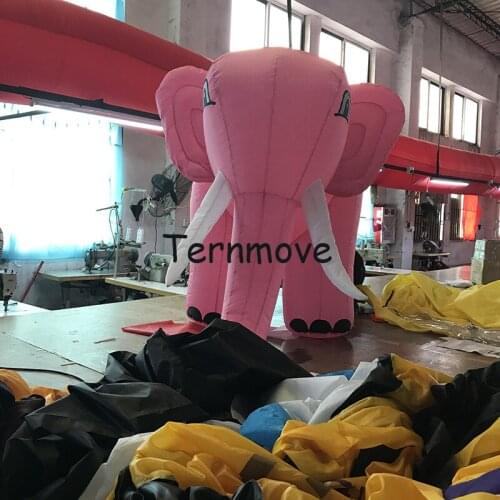 Inflatable elephant for advertising cartoon elephant promotional type for decoration toys inflatable elephants replica mascot