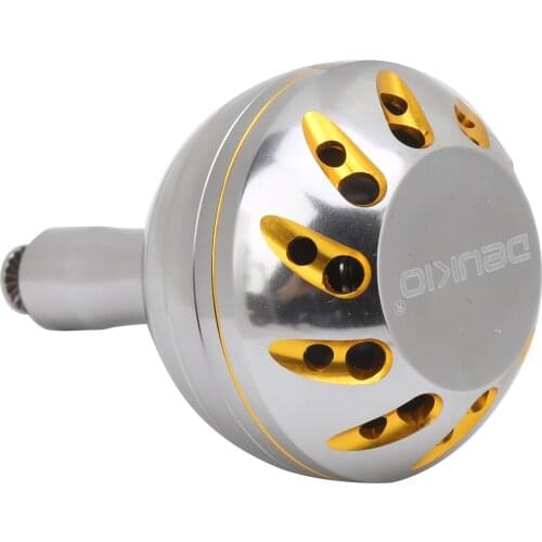 DEUKIO Sea Fishing Reel Handle 45mm Lightweight Metal Reel Knobs Handle Bait Casting Jigging Reel Handle Fishing Tackle Tools