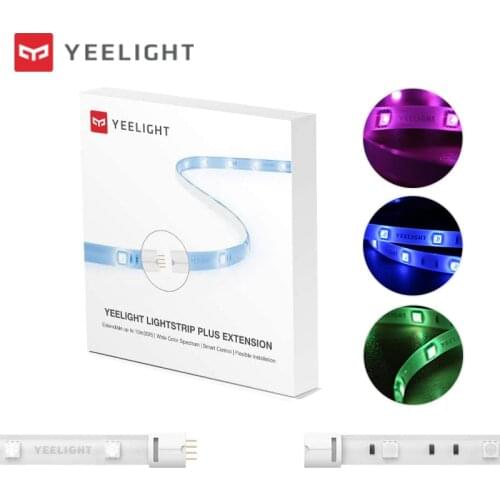 Yeelight Smart Light Strip 1m Extension for Aurora Lightstrip Plus LED RGB Color Lights Work with Alexa Google Assistant Xiaomi