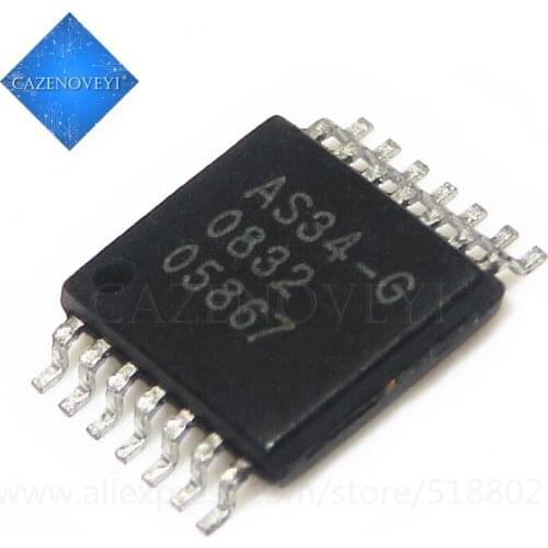 1pcs/lot AS34-G AS34G AS34 TSSOP-14 In Stock