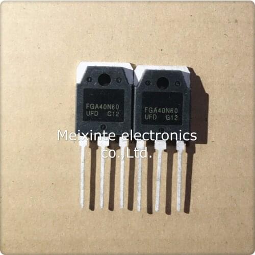 20pcs/lot FGA40N60UFD G40N60UFD G40N60U 40A 600V TO-247 Treadmill IGBT tube TO-3P