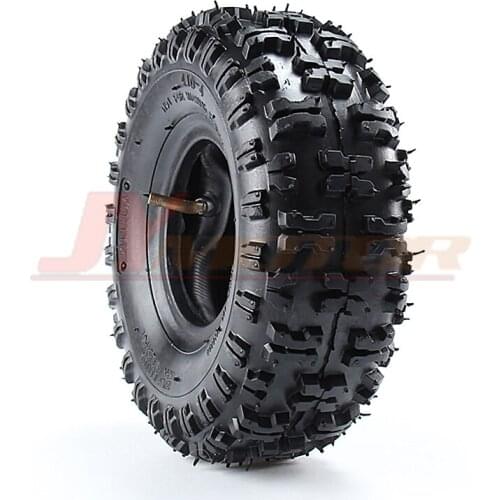 4.10/3.50-4 ATV Quad Go Kart 47cc 49cc Chunky 4.10-4 Tire inner tube Fit All Models 3.50-4 4"