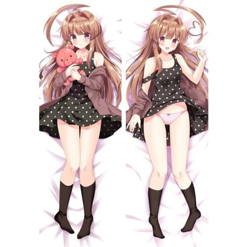 Anime Cartoon Collection Double sided hugging Pillow Case Pillow Cover Pillowcase Peach Skin 2 Way 88045