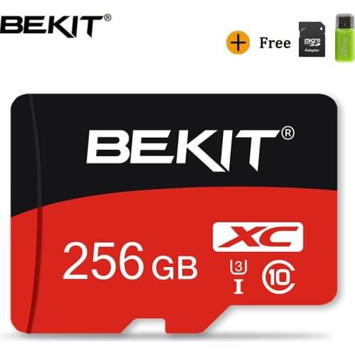 BEKIT Original Memory Card TF/SD Card Memory Card SDXC SDHC Class 10 Flash Drive for Smartphone 64gb 128gb 256gb 32gb 16gb 8gb