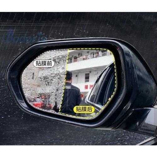 For Toyota RAV4 2014 2015 2016 2017 2018 Rear View Mirror Water Rain-Proof Anti fog PVC Film Car Styling Accessories