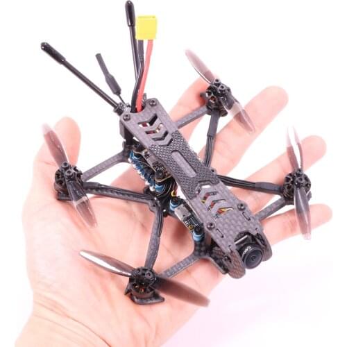 AlfaRC Fi-115 2.5 Inch 65MM Propeller Toothpick Frame Drone FPV Racing Quadcopter Freestyle for 1103 1104 1206 Brushless Motor