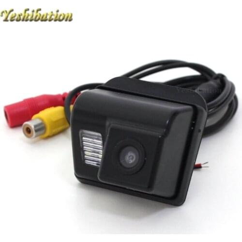 Yeshibation Car Rear View Reverse Camera For Mazda 6 CX-5 CX-7 CX-9 Install in License Plate Lamp Hole Backup Camera