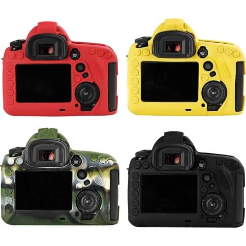 Nice Camera Video Bag For Canon 5D4 5D Mark IV Silicone Case Rubber Camera case for 5D Mark 4 Protective Body Cover Skin