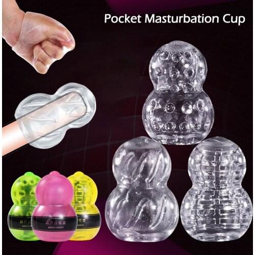 Male Masturbator Cup Soft Pussy Sex Toys Transparent Vagina Adult Endurance Exercise Sex Products Vacuum Arcraft Cup for Men