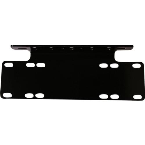 Bull Bar Front Bumper License Plate Log Light Mount Bracket SUV Lamp Holder Off Road LED Light Bar Universal Aluminum