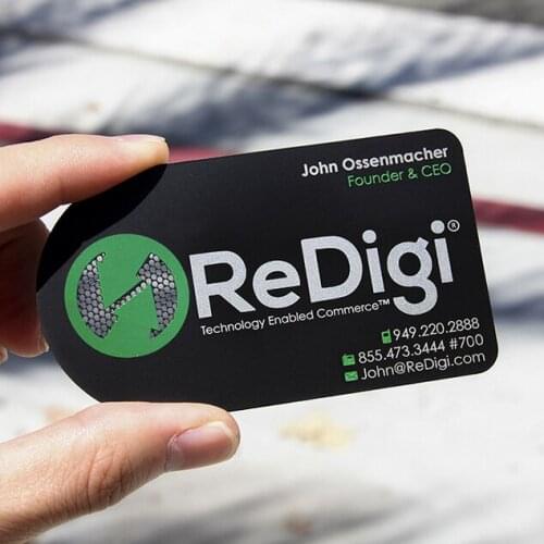 Personalized bumpmaps laciness cutout quality plated silver stainless steel membership metal card