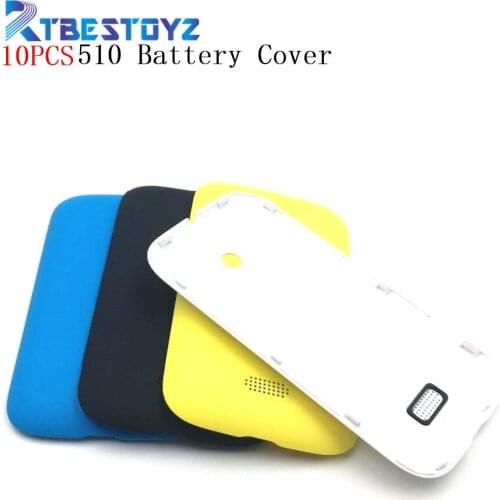 RTBESTOYZ 10PCS/Lot Original New Rear Back Battery Door For Nokia Lumia 510 N510 Replacement Back Cover Housing