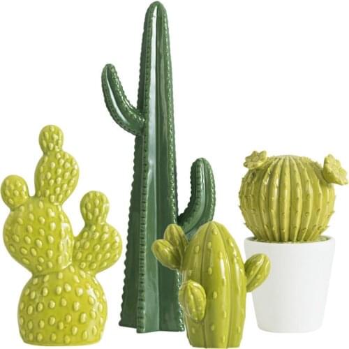 NORDIC MODERN MINIMALIST PERSONALITY CREATIVE HOME ENTRANCE LIVING ROOM WINE CABINET DESKTOP CACTUS HOME DECORATION ACCESSORIES