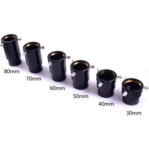 Hercules S8308 2inch Extension Barrel Three Screws Fixed With Copper Ring Protection for Astronomical Telescope