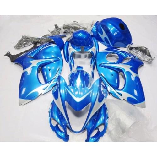 2021 WHSC Motorcycle Fairing Kit For SUZUKI Hayabusa 2008 blue