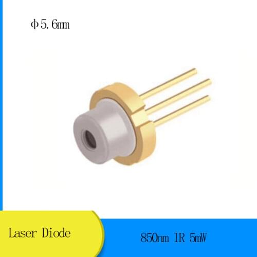 850nm IR 5mW D5.6mm Laser Diode