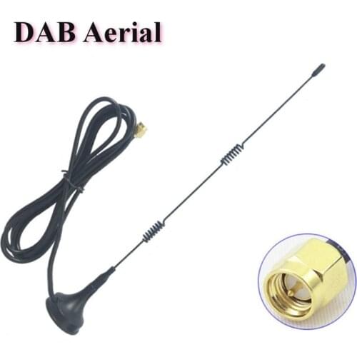 3x Magnetic Base Car Antenna Wireless Radioantenna DAB Aerial For the Pure Highway Cars Aerials Antenna Car Styling