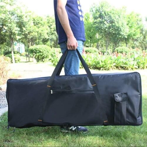 New wholesale professional portable 76 keyboard bag electric piano organ padded case gig soft cover durable waterproof package
