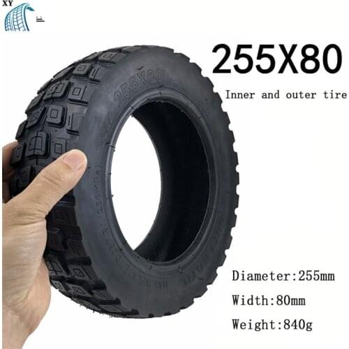 Coolride High Quality Electric Scooter 10 Inch Tires 255x80 Off-road Inner and Outer Tires Suitable for Zero 10x and Mantis