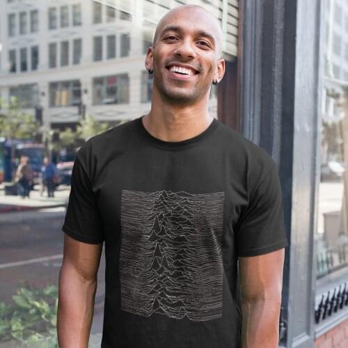 Joy Division T Shirt Unknown Pleasures - Joy Division Music Tee Shirt Summer Men T Shirts Fashion Graphic T-Shirt Funny Tshirt